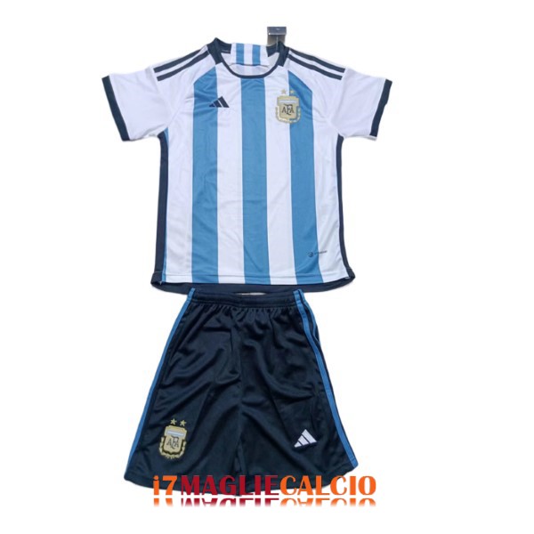 maglia argentina bambini casa 2022-2023