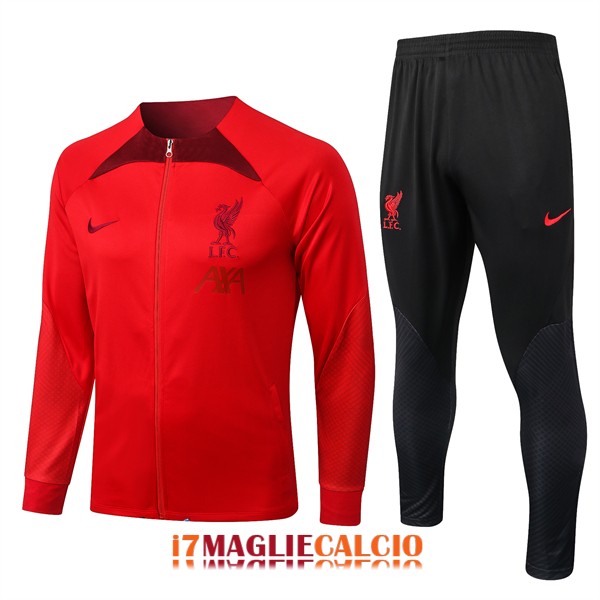giacca liverpool rosso 2022-2023