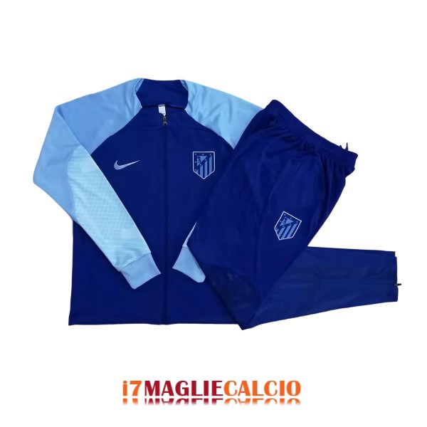 giacca atletico madrid blu scuro 2022-2023