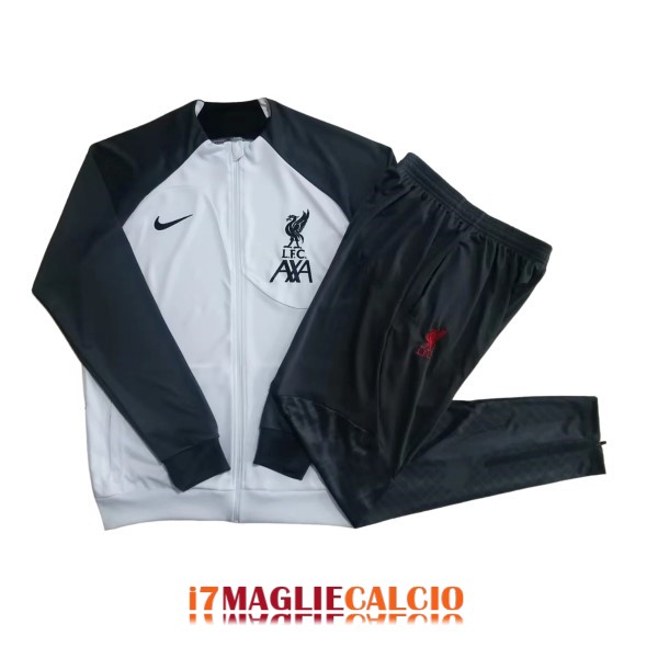 giacca liverpool bianco nero 2022-2023