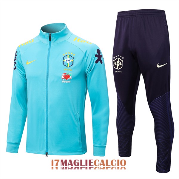giacca brasile blu chiaro 2022-2023
