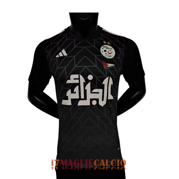 maglia algeria edizione speciale versione player nero 2023-2024