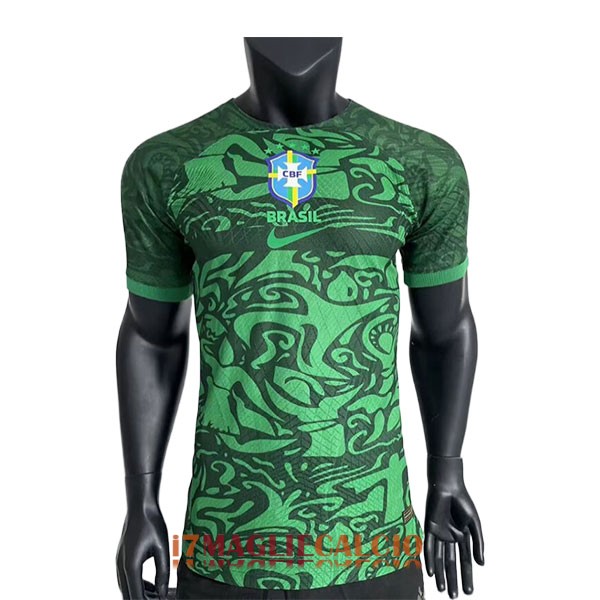 maglia brasile edizione speciale versione player mimetico verde 2023-2024
