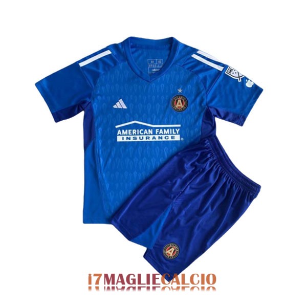 maglia atlanta united bambini portiere blu 2023-2024