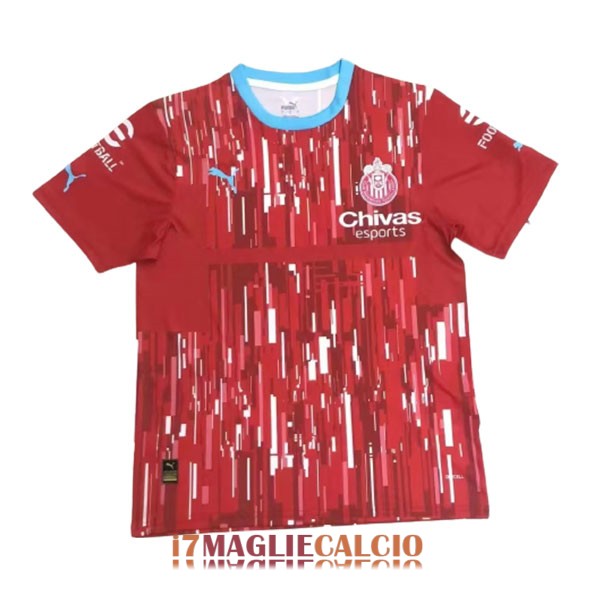 maglia chivas de guadalajara edizione speciale rosso 2023-2024