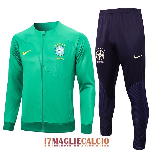 giacca brasile verde 2023-2024