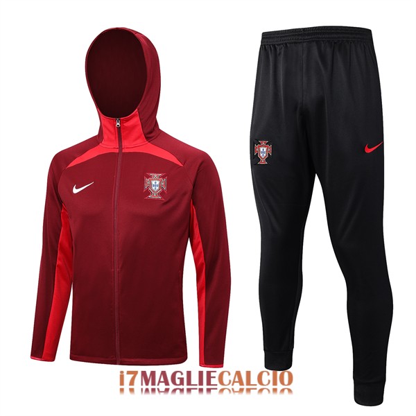 giacca con cappuccio portogallo rosso (1) 2022-2023