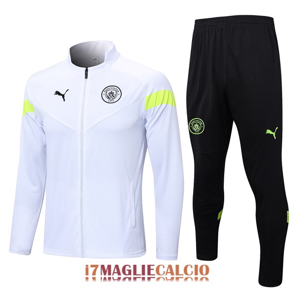 giacca manchester city bianco 2022-2023