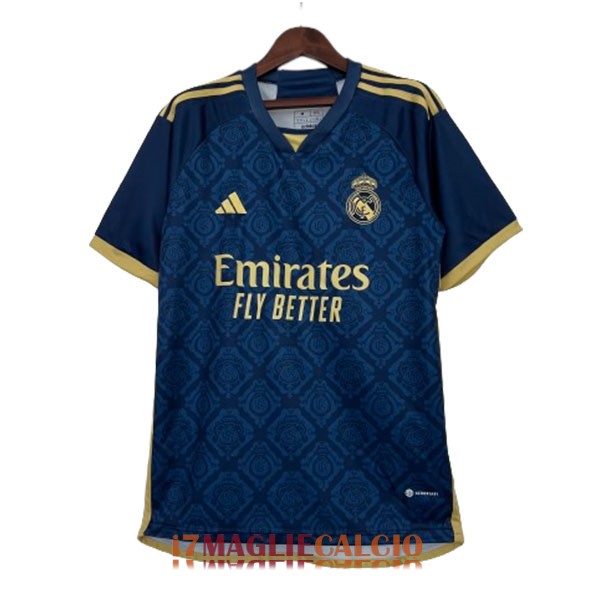 maglia real madrid edizione speciale oro blu 2023-2024