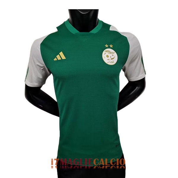 maglia algeria edizione speciale versione player verde bianco 2023-2024