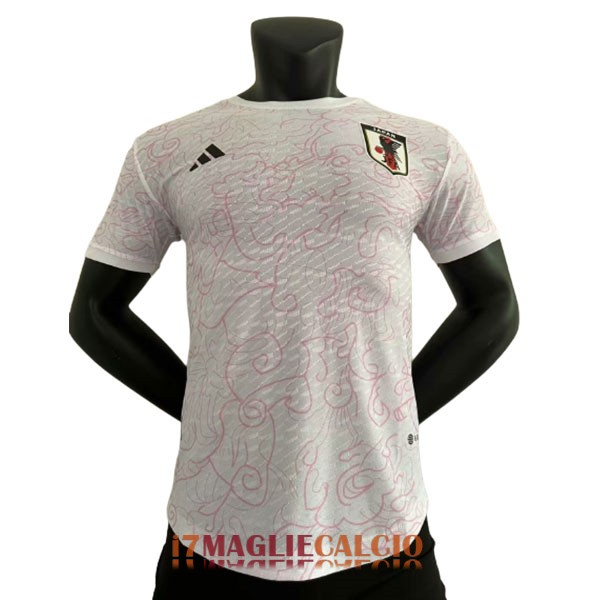 maglia giappone edizione speciale versione player bianco rosa 2023-2024