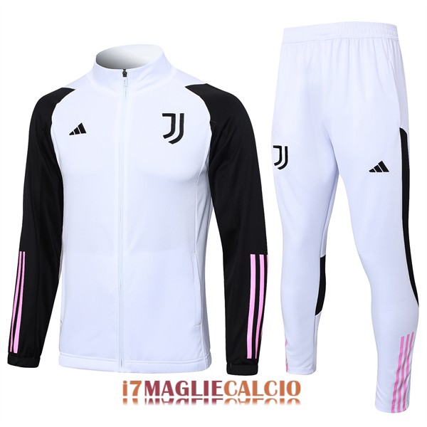 giacca juventus bianco nero rosa 2023-2024