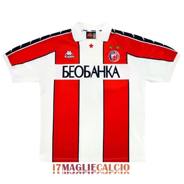 maglia red star belgrade retro casa 1995-1997