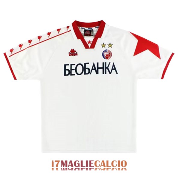 maglia red star belgrade retro casa 1997-1998