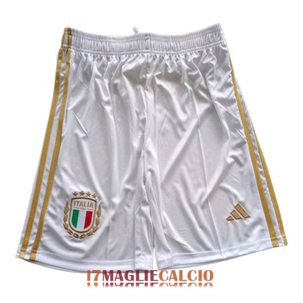 pantaloncini italia edizione speciale 125 anniversario edizione bianco 2023-2024