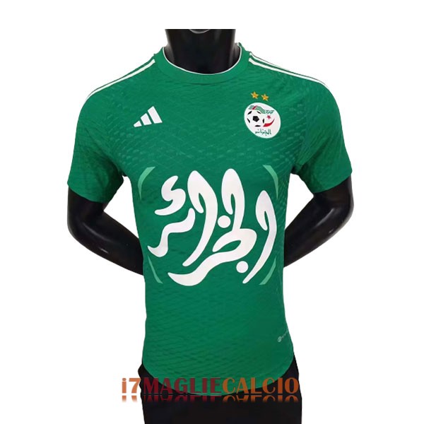 maglia algeria edizione speciale versione player verde (2) 2023-2024