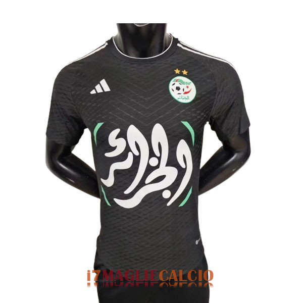 maglia algeria edizione speciale versione player nero (1) 2023-2024