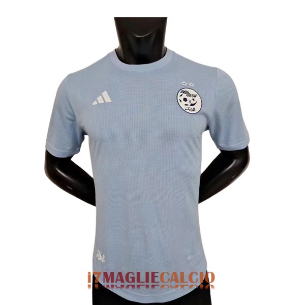 maglia algeria edizione speciale versione player blu chiaro (1) 2023-2024
