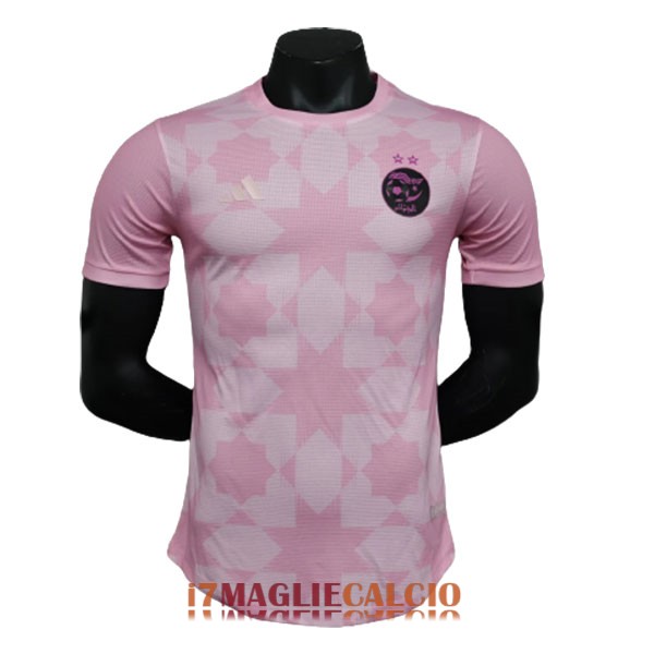 maglia algeria edizione speciale versione player rosa (3) 2023-2024