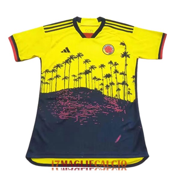 maglia colombia edizione speciale giallo nero 2023-2024