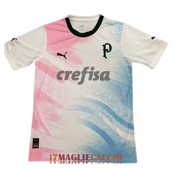 maglia palmeiras edizione speciale blu bianco rosa 2023-2024