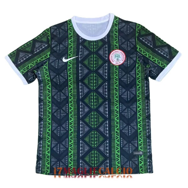 maglia nigeria formazione verde nero 2023-2024