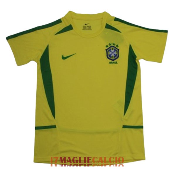 maglia brasile retro casa 2002-2004