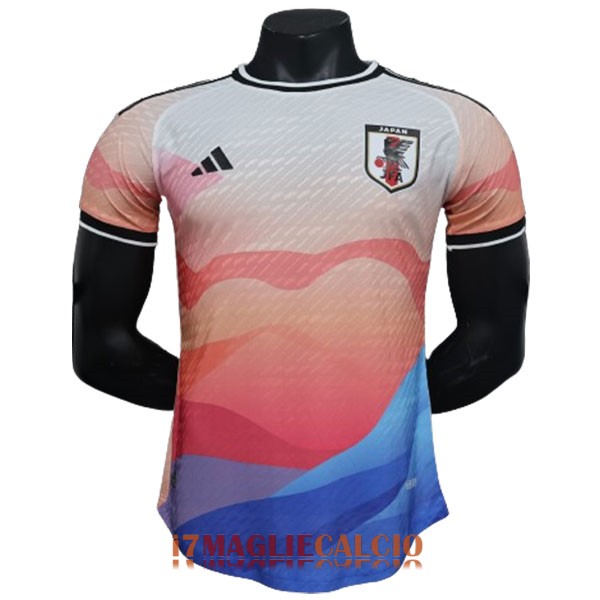 maglia giappone edizione speciale versione player rosa bianco blu 2023-2024