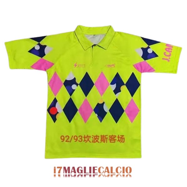 maglia messico retro portiere giallo rosa blu 1992-1993