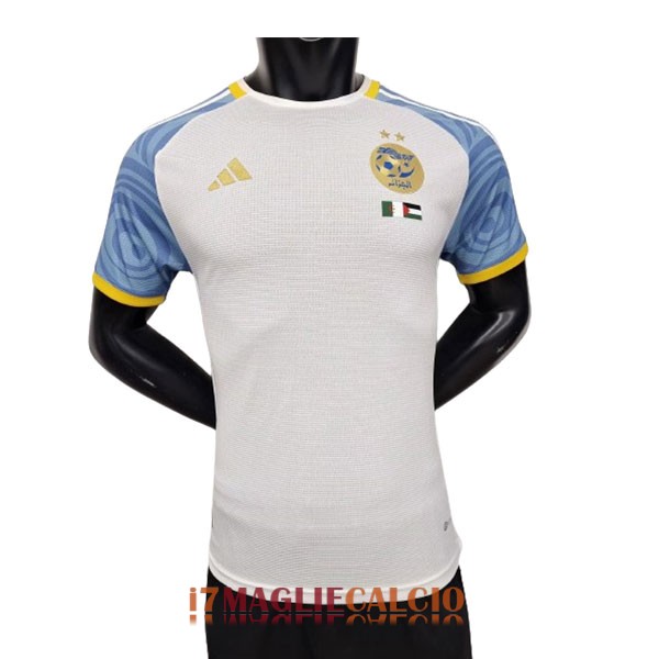 maglia algeria edizione speciale versione player bianco blu 2023-2024