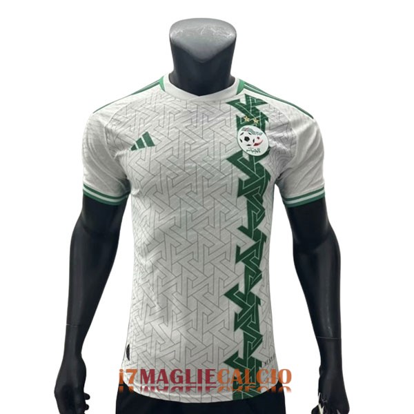 maglia algeria edizione speciale versione player bianco verde 2023-2024