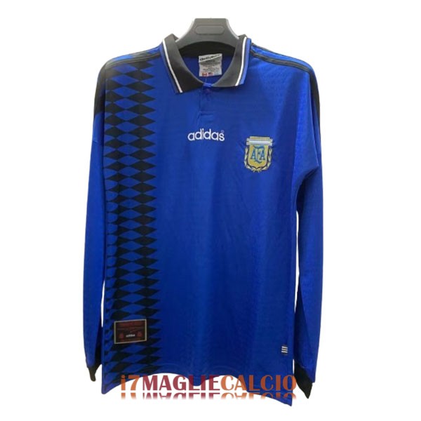 maglia argentina retro manica lunga seconda 1994