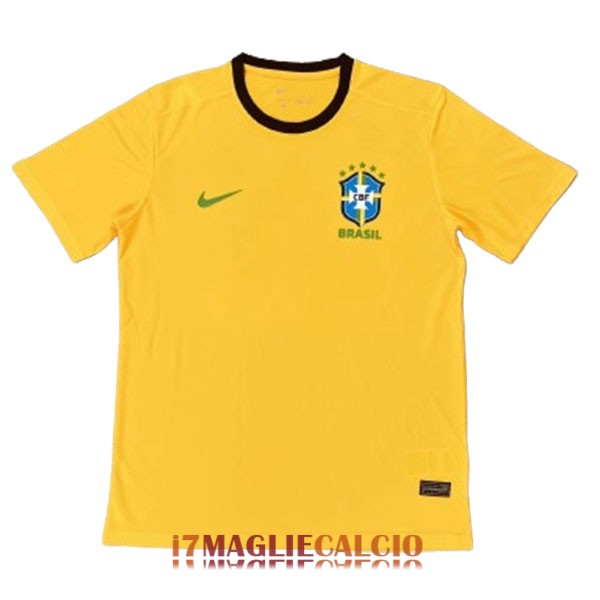 maglia brasile formazione giallo (1) 2023-2024