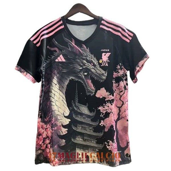 maglia giappone edizione speciale dragon rosa nero 2023-2024