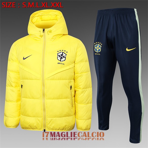 giacca invernale brasile giallo 2023-2024