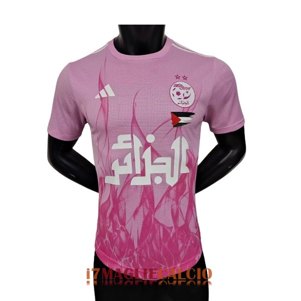 maglia algeria edizione speciale versione player rosa 2024-2025