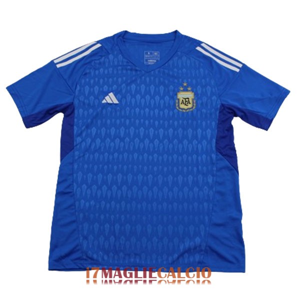 maglia argentina portiere blu 2023-2024