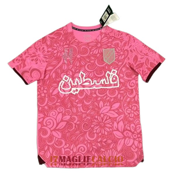 maglia stato di palestina edizione speciale X Farrah Azam rosa 2023-2024