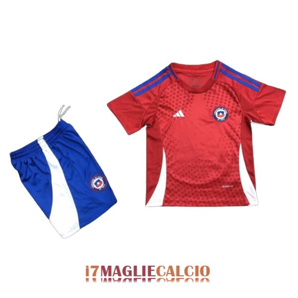 maglia chile bambini casa Copa America 2024-2025