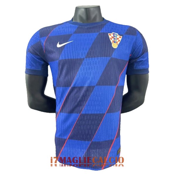 maglia croazia seconda Euro versione player 2024-2025