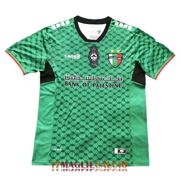 maglia deportivo palestino portiere verde nero 2024-2025