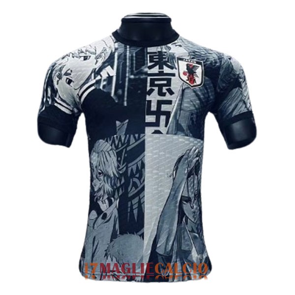 maglia giappone edizione speciale Tokyo versione player bianco grigio nero 2024-2025