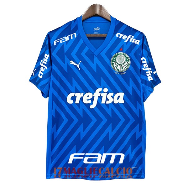 maglia palmeiras portiere all sponsor blu 2024-2025