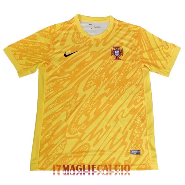 maglia portogallo portiere giallo 2024-2025