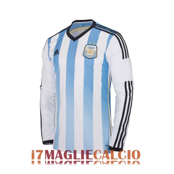 maglia argentina retro manica lunga casa 2014