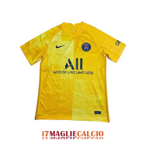 maglia psg portiere giallo (1) 2021-2022
